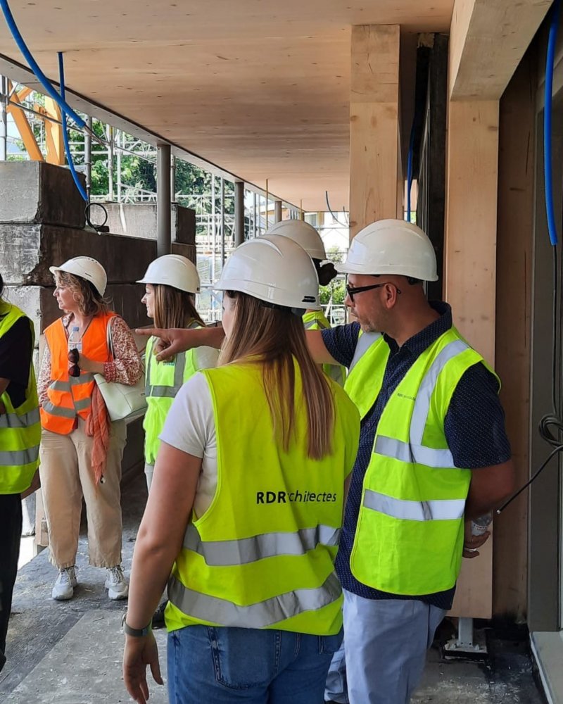 RDR on Site Visit in Sully