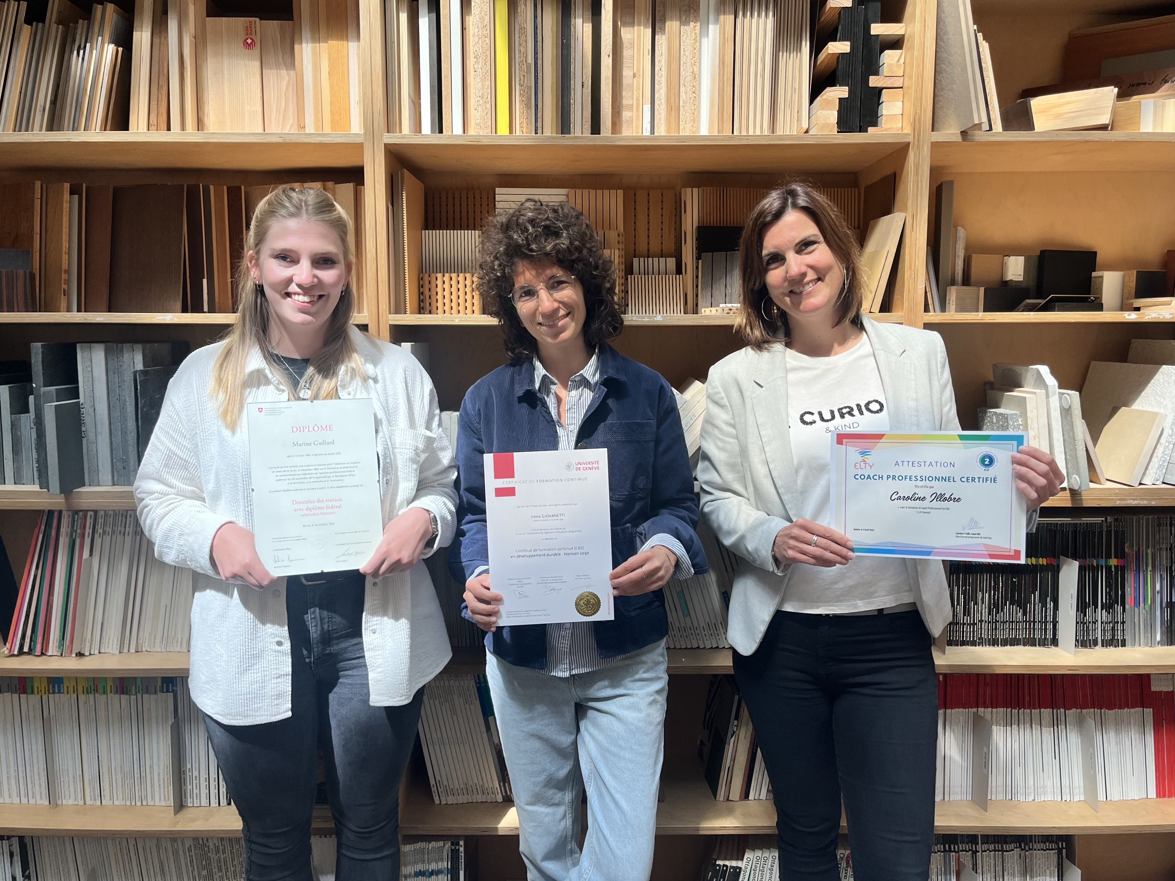 Bravo aux diplômées !